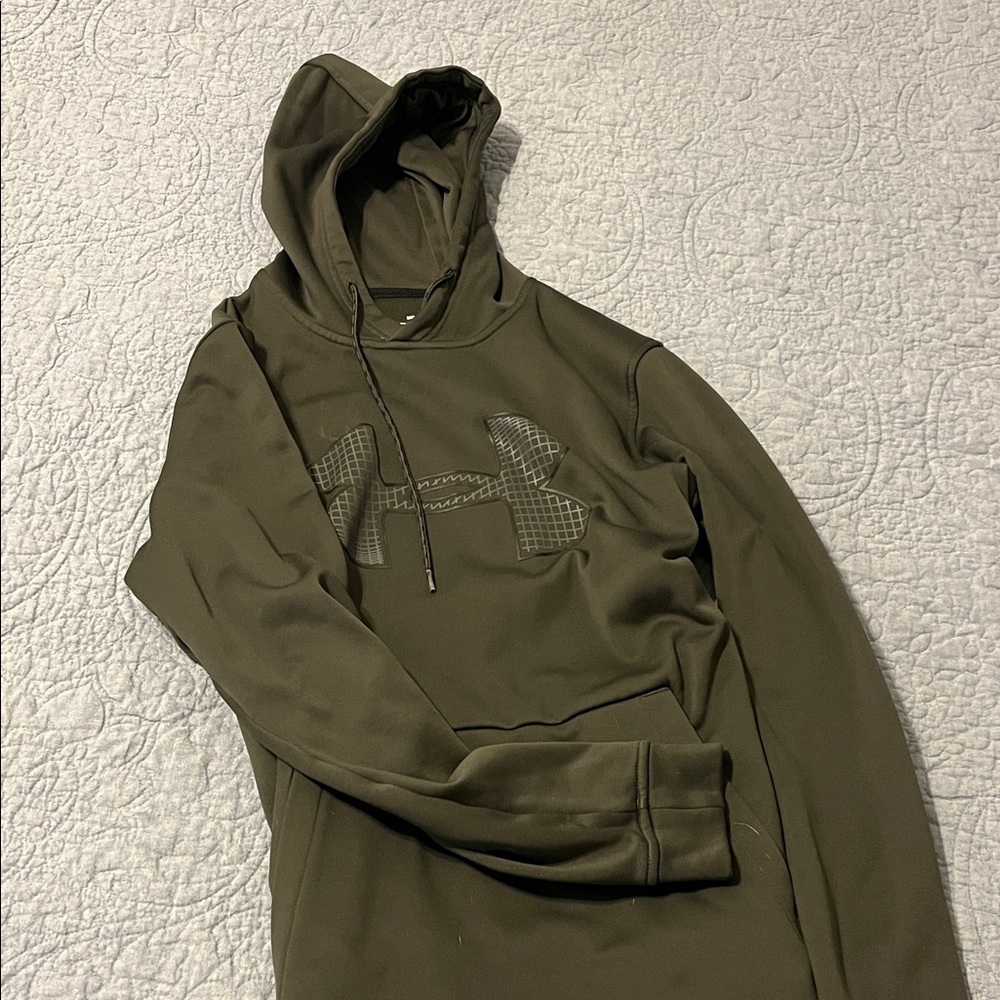 Under Armour Men's Dark Green Hoodie